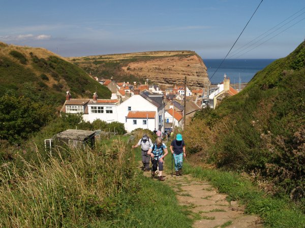 Yorkshire Cottage Staithes. Location for Old Jack's Boat