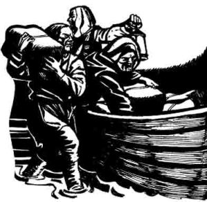 Fishermans cottage in Staithes Yorkshire